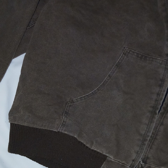 Vintage Carhartt Brown Hooded Jacket - Picture 3 of 9